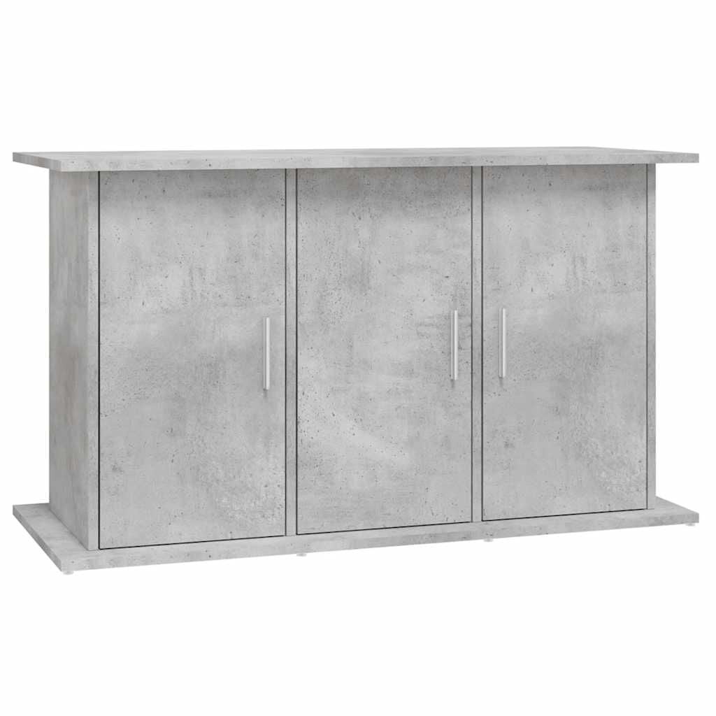 vidaXL Aquariumstandaard 101x41x58 cm bewerkt hout betongrijs