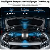 Ultrasone marterverschrikker voor in de auto, met flitslicht, muizen, marterverschrikker, zolder, muizenverjager, werkt op batterijen, met 12 V autoaccukabel en USB, effectief, muizenverjager voor
