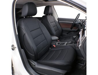 Custom Fit Autostoelhoezen voor Volkswagen Passat 2014-2021 - Zwart