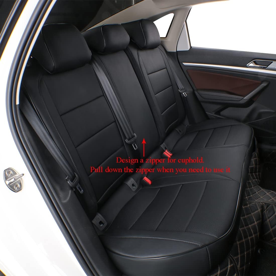 Stoelhoezen Volkswagen Passat (2014-2021) Zwart | 58% Korting