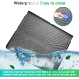 GAFAT Compatible with Cupra Terramar 2025 2026 hybrid/plug-in hybrid trunk mat, easy to fold, TPE all-weather trunk mat, high edge, 3D scanning multifunctional mat (top)