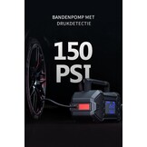 Portable Car Starthulp Powerbank 3000A met Luchtcompressor 12V Batterij Jumper Noodpakket voor 8.0L Benzine & Diesel Motoren Power Booster Start Boost Lader Box en Power Bank, Hoge Efficiëntie
