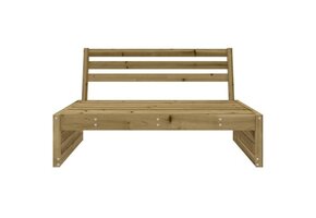 vidaXL Middenbank Grenenhout 120x80 cm - 43% Korting
