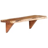 vidaXL Wandschappen 2 st 60x20x18 cm massief acaciahout