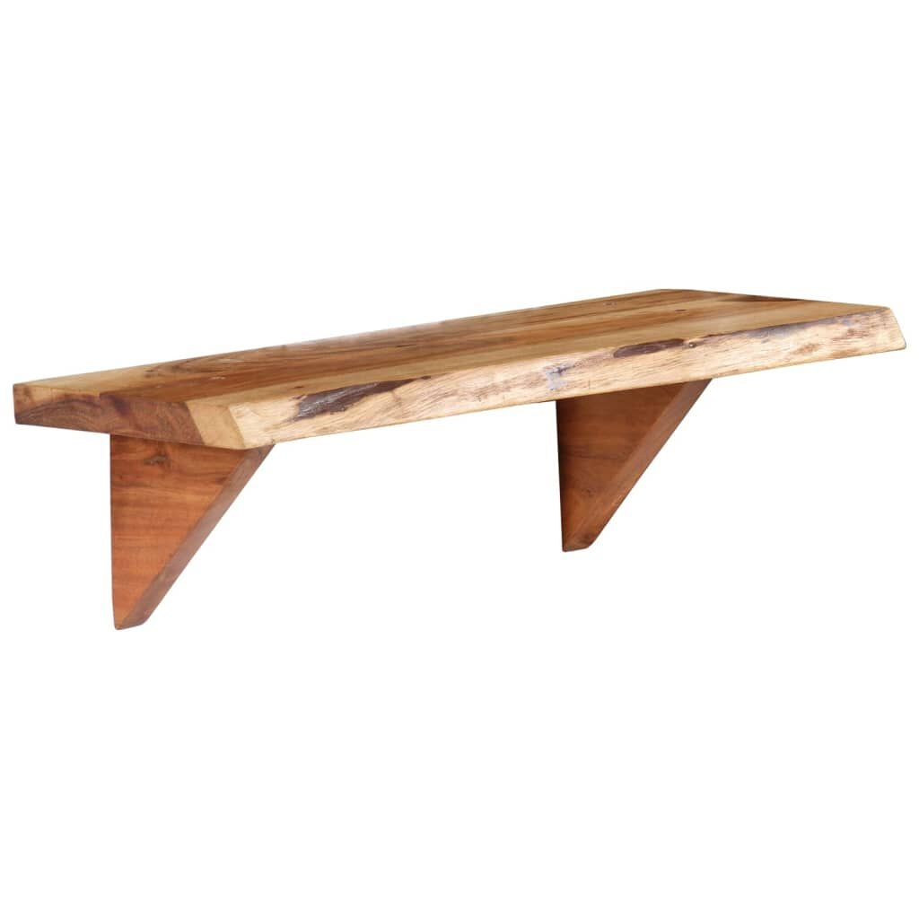 vidaXL Wandschappen 2 st 60x20x18 cm massief acaciahout
