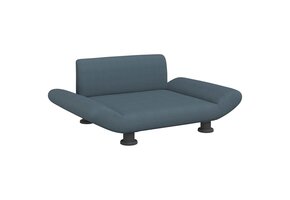 Hondenmand Donkergrijs Stof 70x45x28 cm - 46% Korting!