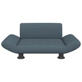 vidaXL Hondenmand 70x45x28 cm stof donkergrijs