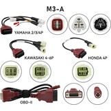 LUTIFIX M3-A Motor Diagnose Scanner - OBD2 Codelezer voor Honda, Yamaha en Kawasaki