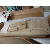 vidaXL Dressoir 100x35x80 cm bewerkt hout sonoma eikenkleurig