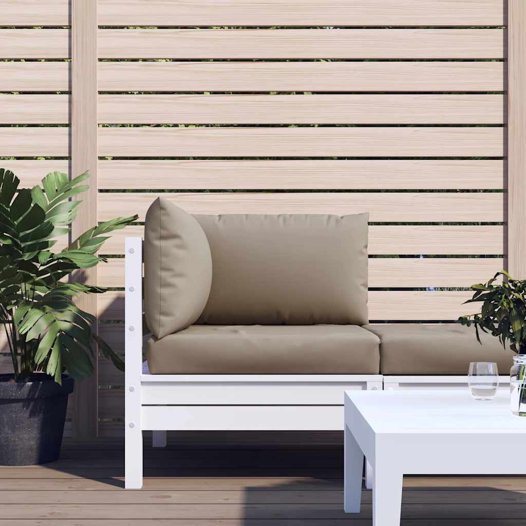 Palletkussens VidaXL 3 stuks Oxford Stof Taupe - 64% Korting