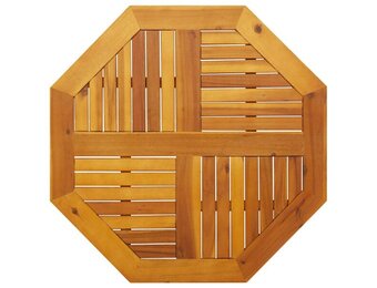 vidaXL Tafelblad achthoekig 80x80x2,2 cm massief acaciahout