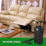 2500 mAh batterij universele sanans fil voor meubels, oplaadbaar, voor chaise longue électrique, canapé, fauteuil, handig voor meubels met 2 aansluitingen
