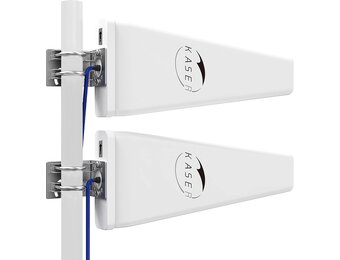 KASER LPDA 4G 5G LTE Antenne - Richtantenne Mimo - Wit - 10 meter kabel