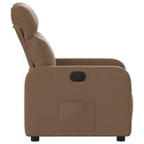 Verstelbare Fauteuil - Stof Bruin (35% Korting)