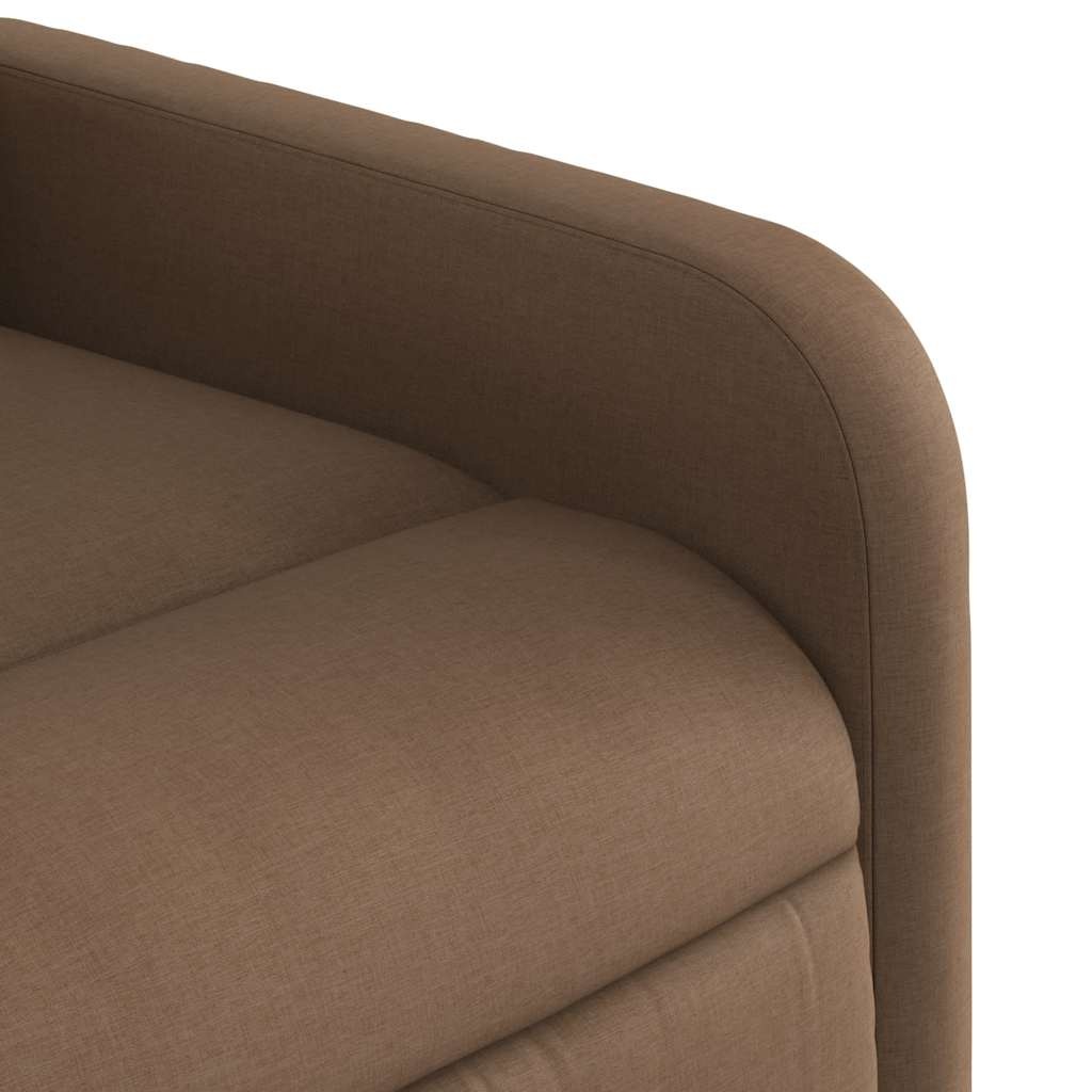 Verstelbare Fauteuil - Stof Bruin (35% Korting)
