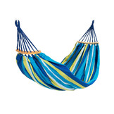 Hangmat 2 persoons 185x150cm Blauw/Groen - 59% Korting