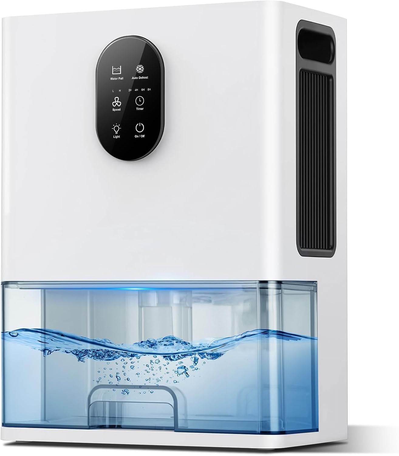 Nyralis Luchtontvochtiger 3000ml - Elektrisch, Ultra Stil en Energiezuinig met 7-Kleurig Licht