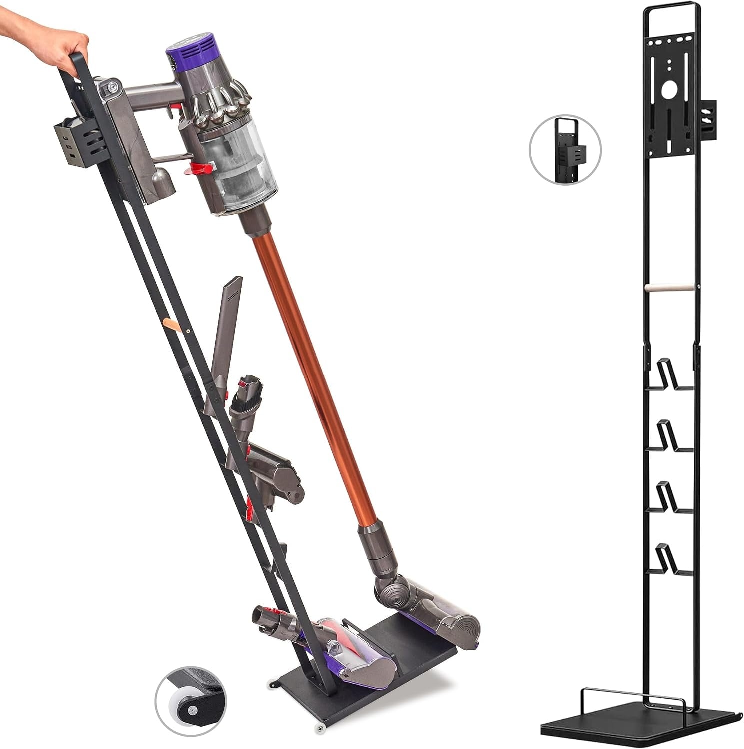 Metalen Standaard voor Dyson Stofzuigers - Wit | 60% Korting