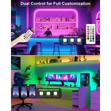 RGB LED Neon Strip 25m 230V Dimbaar - 47% Korting!