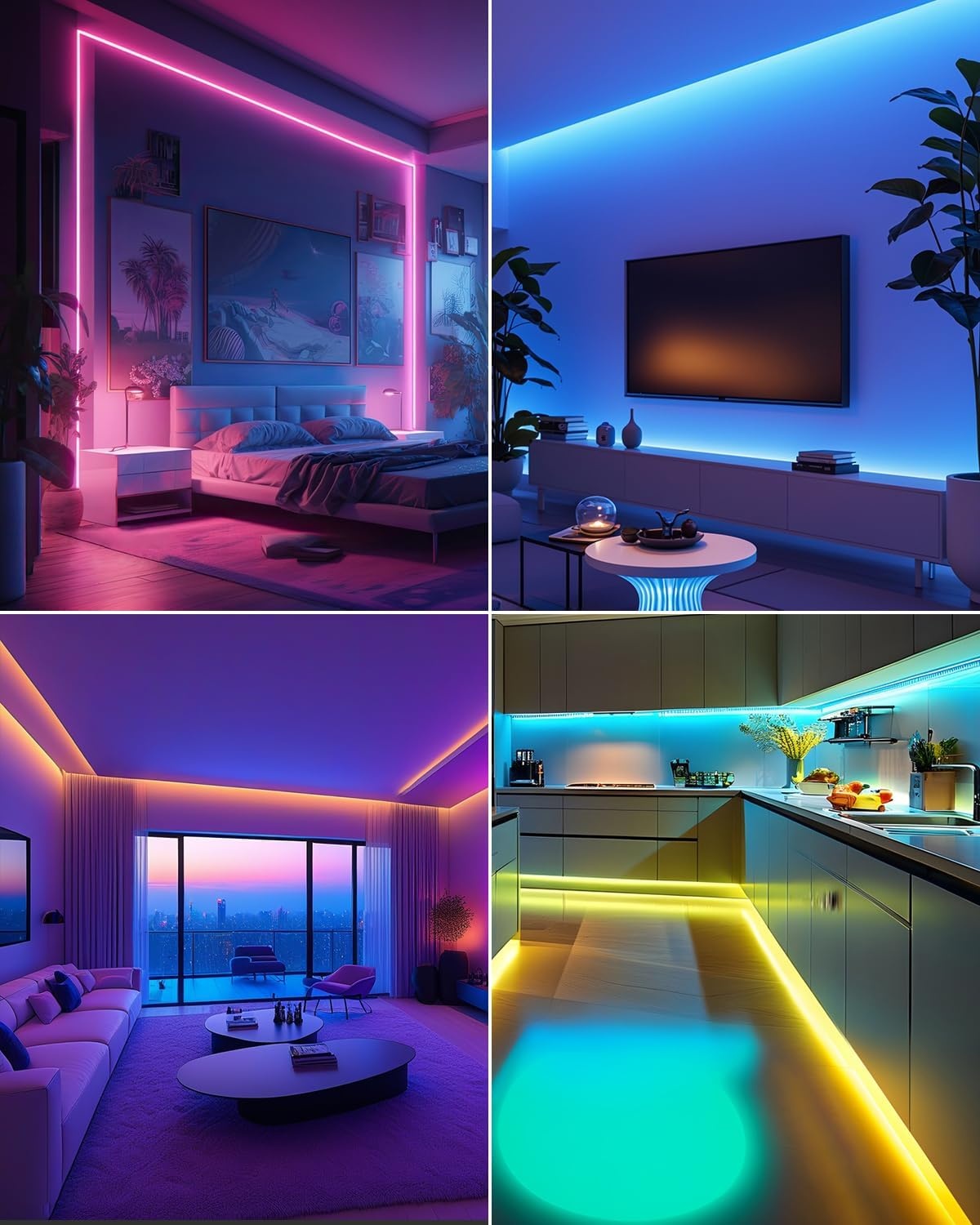 RGB LED Neon Strip 25m 230V Dimbaar - 47% Korting!