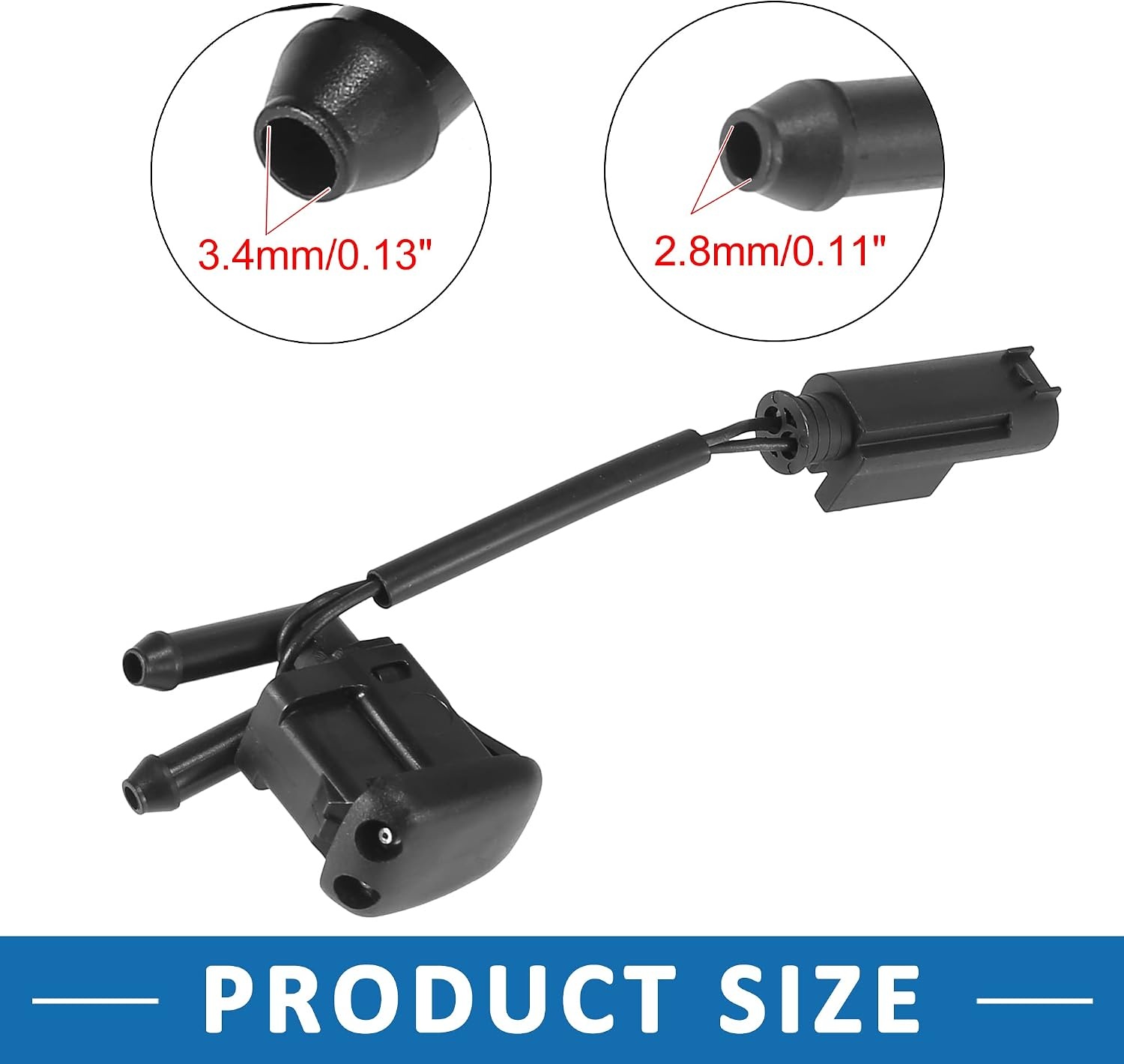Verwarmbare Ruitensproeiers BMW E39 (Set van 2) - 51% Korting