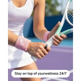 Smart Ring dames/heren Maat 8 Zwart met Hartslag & Slaap Tracker - 57% Korting