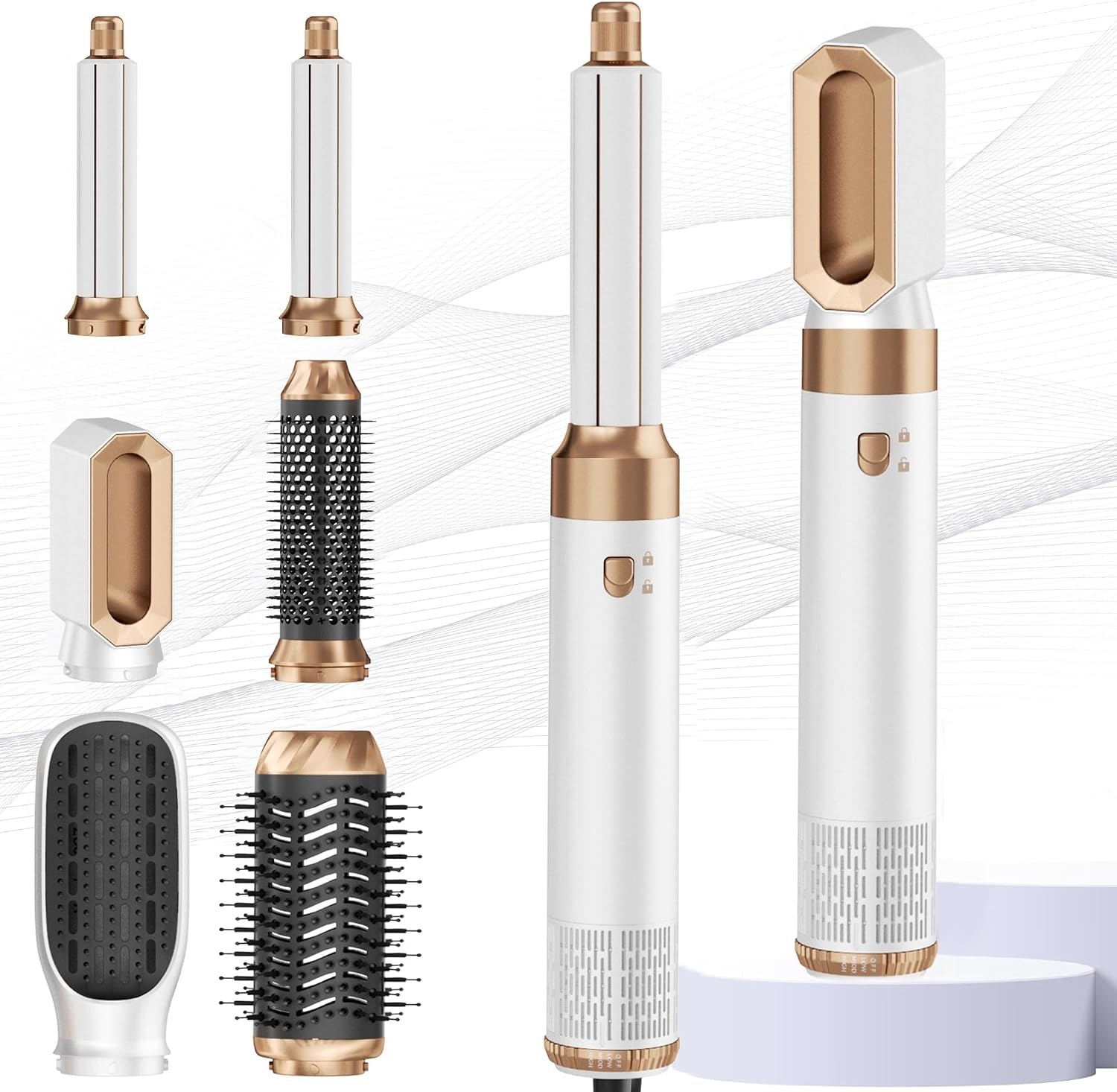 Heteluchtborstel Multistyler 6-in-1 - 46% Korting