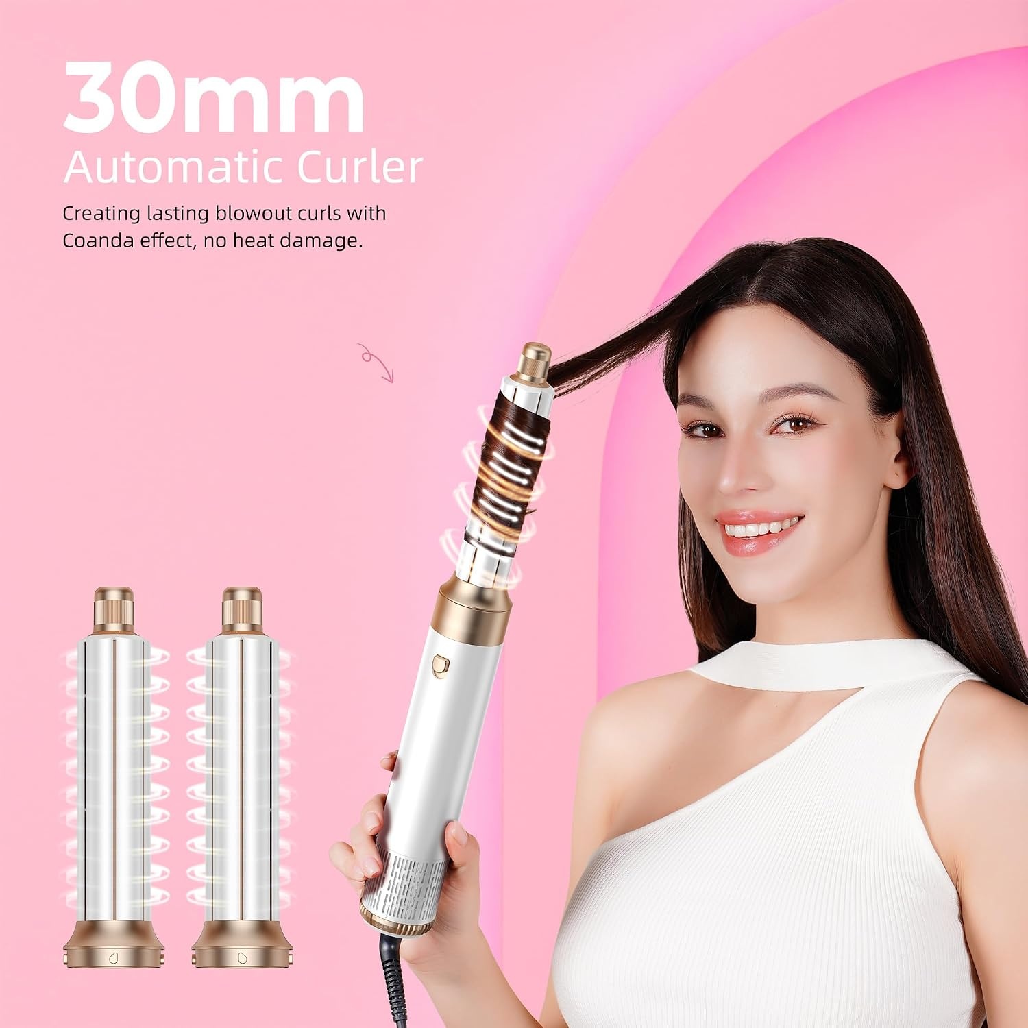 Heteluchtborstel Multistyler 6-in-1 - 46% Korting