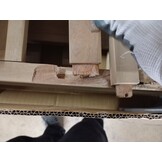 vidaXL Tuinmiddenbank pallet massief acaciahout