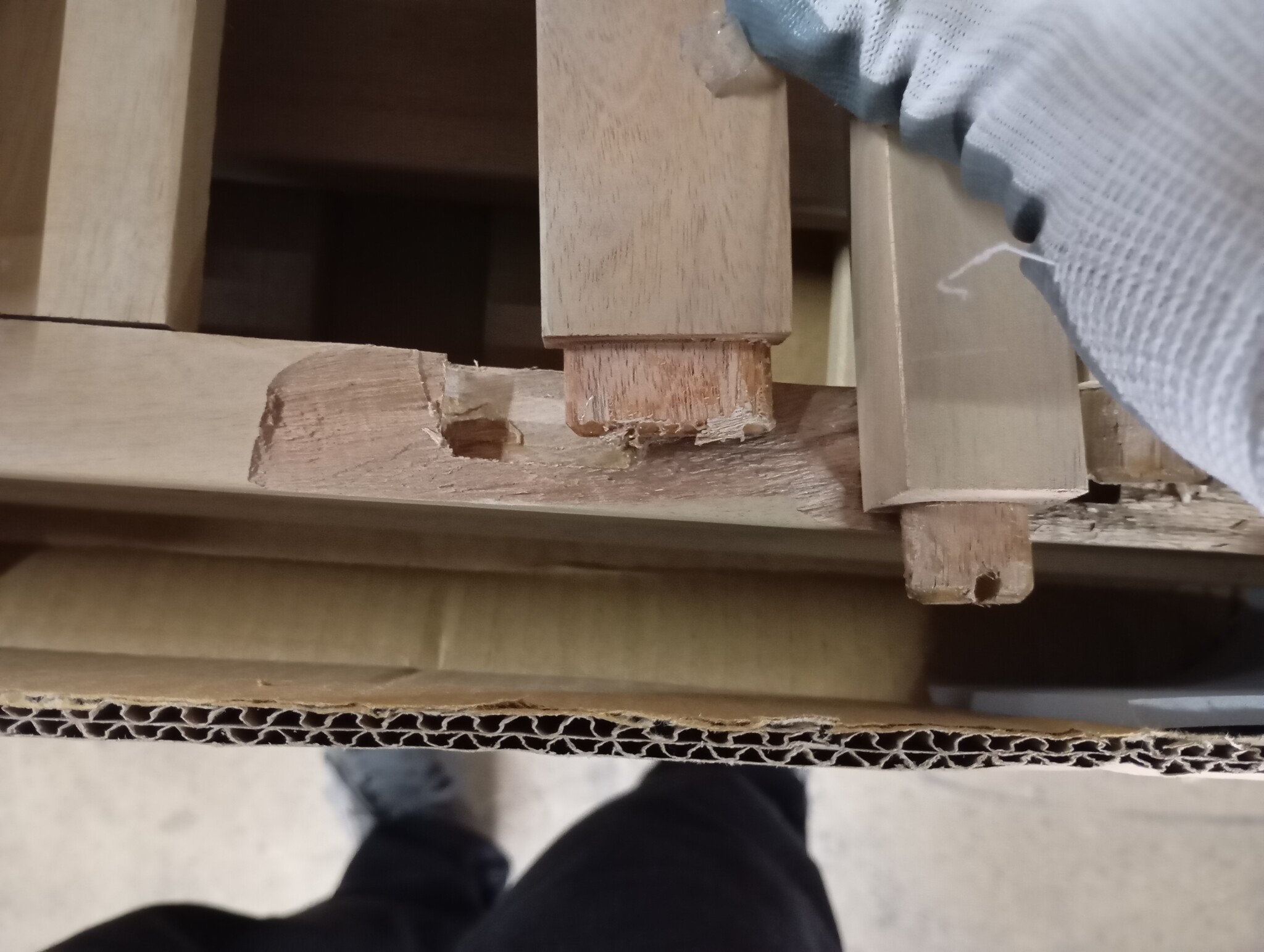 vidaXL Tuinmiddenbank pallet massief acaciahout