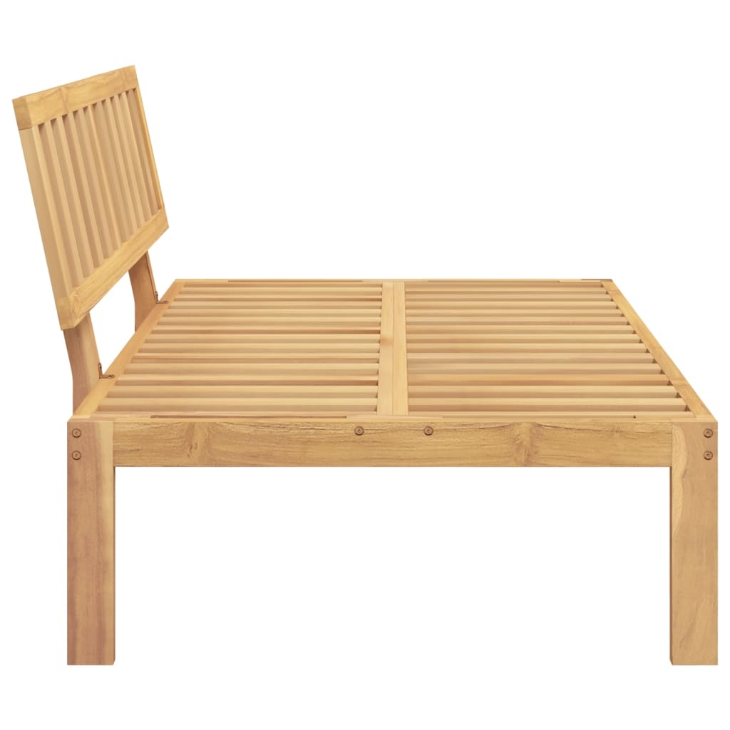 vidaXL Tuinmiddenbank pallet massief acaciahout
