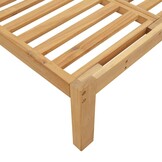 vidaXL Tuinmiddenbank pallet massief acaciahout