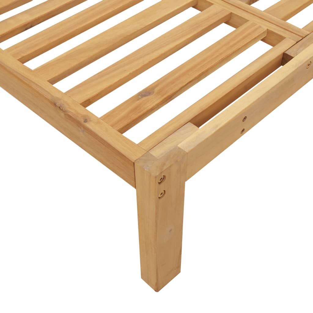 vidaXL Tuinmiddenbank pallet massief acaciahout