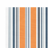 vidaXL Vervangingsdoek voor luifel gestreept 3,5x2,5 m meerkleurig