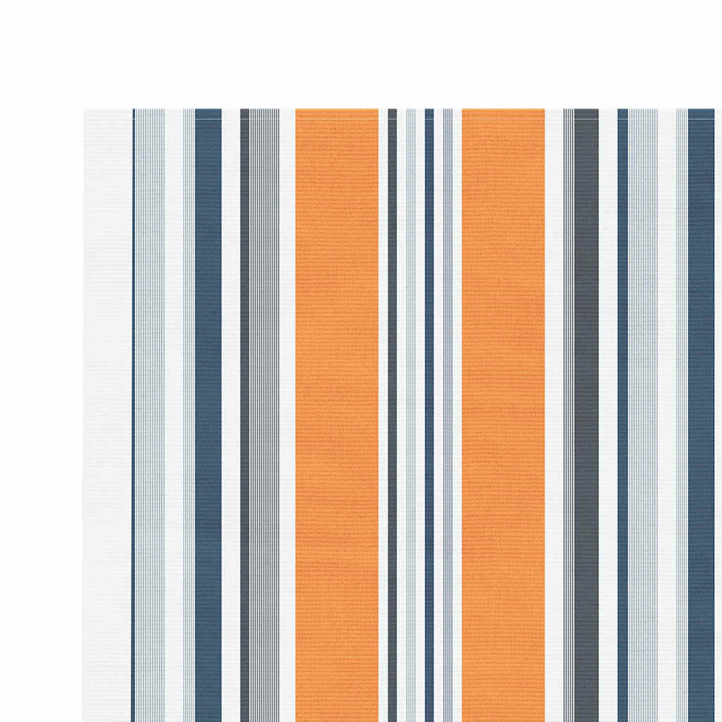 vidaXL Vervangingsdoek voor luifel gestreept 3,5x2,5 m meerkleurig