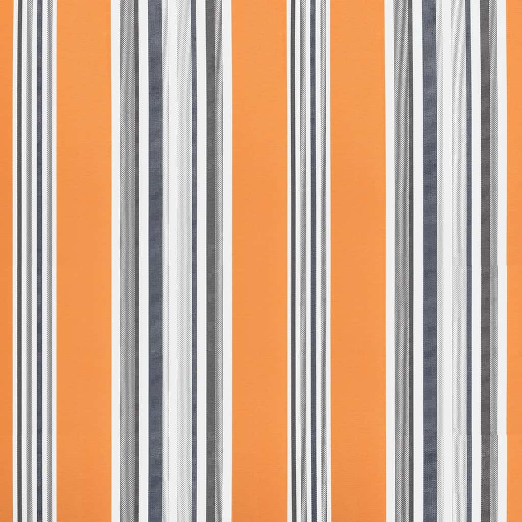 vidaXL Vervangingsdoek voor luifel gestreept 3,5x2,5 m meerkleurig