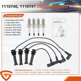 Ontstekingskabelset Ford B-Max, C-Max, Fiesta, Focus, Mondeo & Volvo C30, S40, V50 (56% korting)