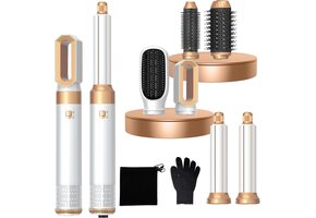 6-in-1 Haarstyler met 1000W en Air Curler - 51% Korting