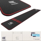 Target Darts World Champion Dartmat met rode bies - Officiële werplijn