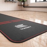 Target Darts World Champion Dartmat met rode bies - Officiële werplijn