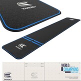 Target Darts World Champion Dartmat met rode bies - Officiële werplijn
