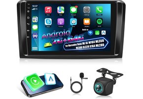 Android Autoradio 9" HD Mercedes ML GL W164 X164 | 30% Korting