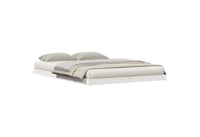 vidaXL Bedframe Wit Massief Grenenhout 140x220cm - 46% Korting