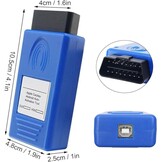 NIYATA OBD Activation Tool for NTG5S1 Series A/B/E/SL/CLA/GLA/GLE/CLS 2016-2017, CarPlay & Android Diagnostic Scanner, 12-24V, Plug and Play
