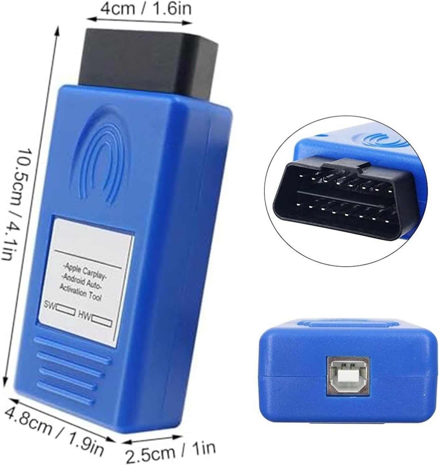 NIYATA OBD Activation Tool for NTG5S1 Series A/B/E/SL/CLA/GLA/GLE/CLS 2016-2017, CarPlay & Android Diagnostic Scanner, 12-24V, Plug and Play