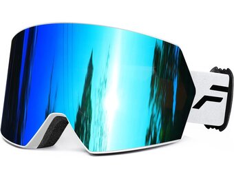 FMY Ski Goggles voor Mannen Vrouwen & Jeugd - Anti Fog UV400 Bescherming Snowboard Sneeuwskiën Goggles voor Volwassen