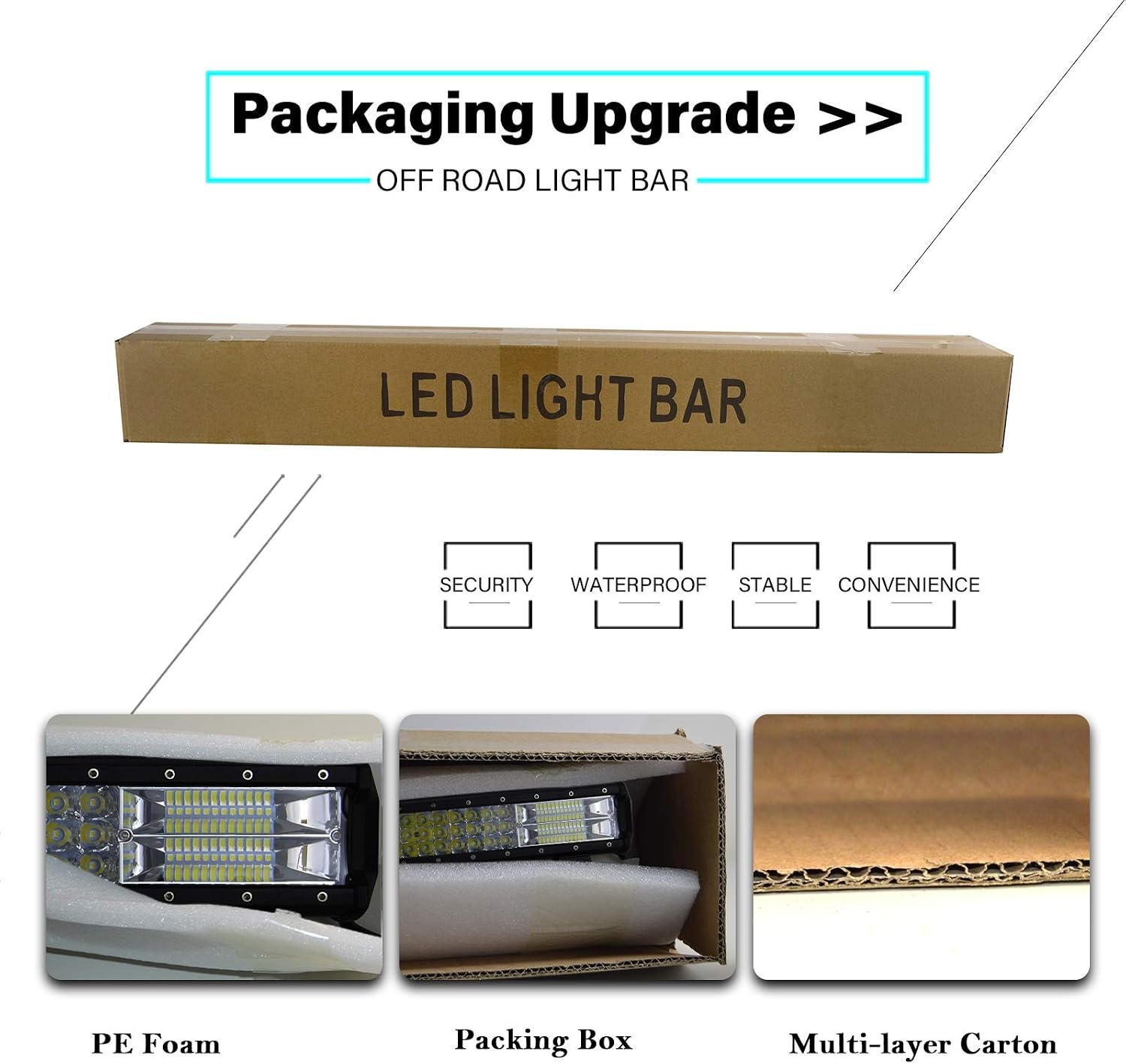 114cm LED Werklichtbalk 612W Offroad 4x4 ATV UTV Tractor | 41% Korting