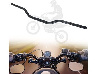 Motorfietsstuur 7/8 inch 22 mm universeel stuur voor EXC TE DL CRF CB YZF WR XT KLX KX DRZ KLR Dirt Bike ATV Motocross Enduro zwart