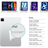 Magic Keyboard 10.9 Inch for iPad Air (5.4 Generation) with Keyboard for iPad Pro 11 Inch (3rd/2nd/1st Gen) Design Floating Stand, Magnetic Keyboard with Trackpad, German QWERTZ Layout