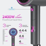 Ion Föhn 2400W Opvouwbaar - Grijs - 46% Korting!